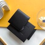 CASSANDRE EAST/WEST WALLET IN GRAIN DE POUDRE EMBOSSED LEATHER - Image 2