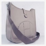 Brown Evelyne III PM Bag Replica Designer Hermes Daily Tote - Image 2