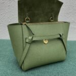 Celine Belt Nano Bag Knockoff in Light Khaki - Image 4