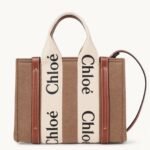Top Quality Fake Previous Previous Chloe Small Woody Tote Bag In Brown Felt