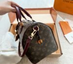 Louis Vuitton Monogram Canvas Soft Speedy 30 Crafty Handbag in Yellow - Image 3