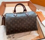 Louis Vuitton Monogram Canvas Soft Speedy 30 Crafty Handbag in Yellow - Image 6